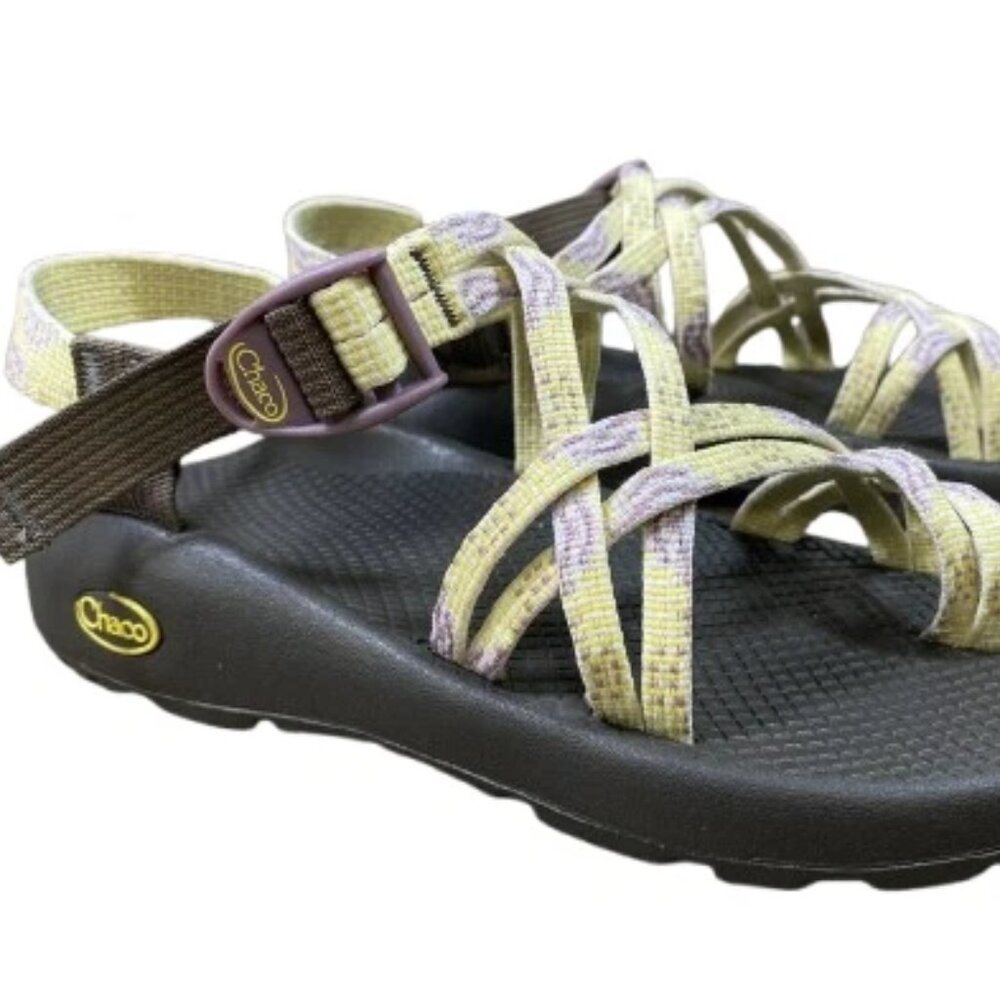 Chaco ZCloud Sport Sandals Women Size 6 Hiking Brown Purple